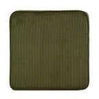 Puf cuadrado decorativo tapizado moderno