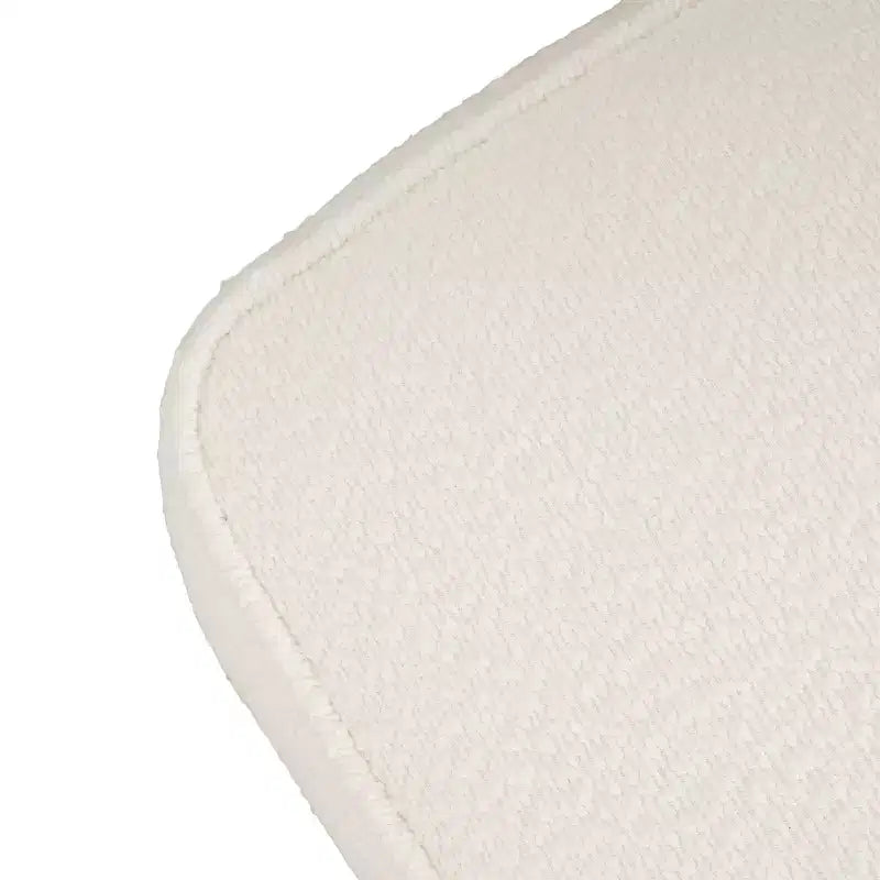 Puf cuadrado decorativo tapizado moderno