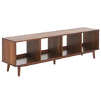 Mueble de TV abierto con 4 estantes - Acacia natural