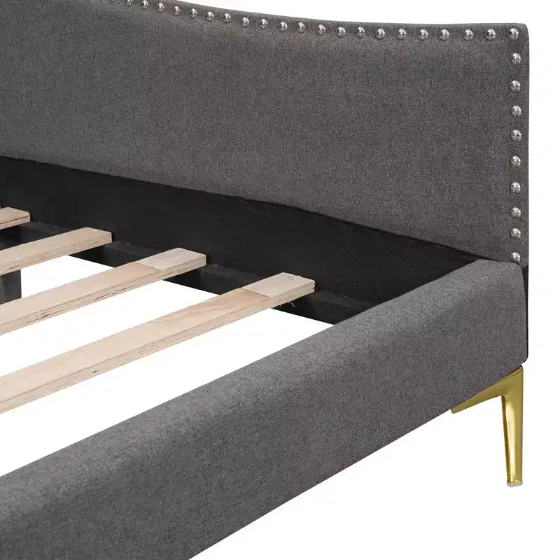 Sofá cama tapizado individual con cabecero y apoyabrazos