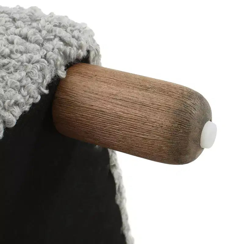 Cómodo banco otomano tapizado con patas de madera, taburete rectangular extralargo para dormitorio, entrada, pasillo