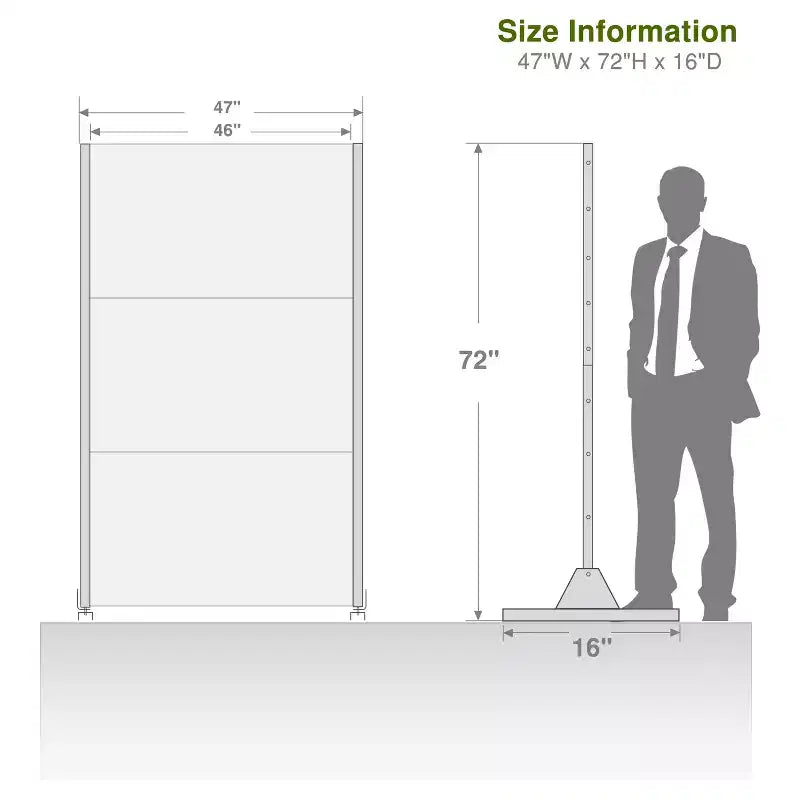 Pantalla de panel de privacidad natural negra para exterior de 72x47, divisor plegable natural para patio trasero y jardín