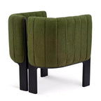 Sillas de comedor modernas y elegantes de bouclé con patas de madera, sillas auxiliares para salas de estar, sillas elegantes para cocina o comedor