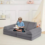 Sofá infantil de espuma suave, sofá para niños, piscina de bolas para niños y niñas, para dormitorio, sala de juegos,