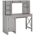 Computer Desk W/ Hutch, Home Office Desk W/ Storage Cabinet