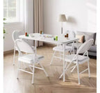 Mesa rectangular plegable de poliuretano,