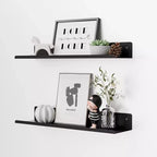 Estantes de pared flotantes de metal para baño, cocina, sala de estar