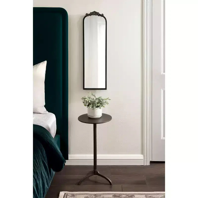 Espejo de arco tradicional, negro, 9x32