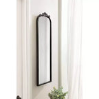 Espejo de arco tradicional, negro, 9x32
