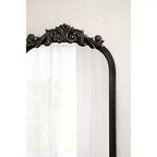 Espejo de arco tradicional, negro, 9x32